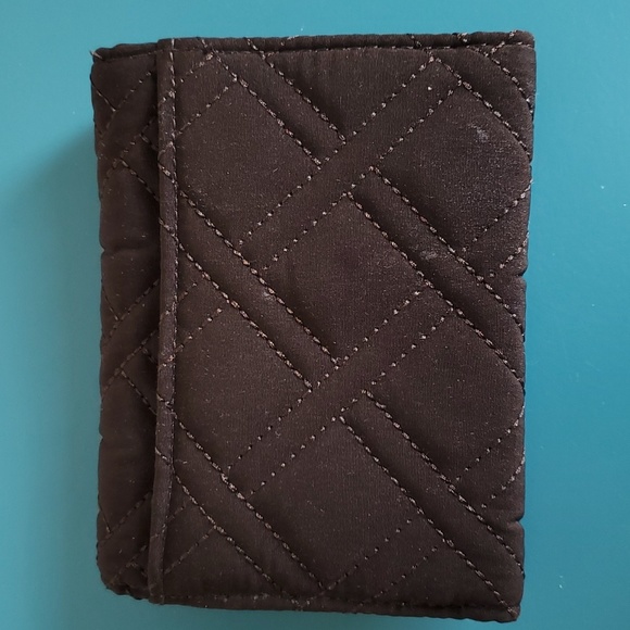 Vera Bradley brown quilted wallet - Picture 3 of 5